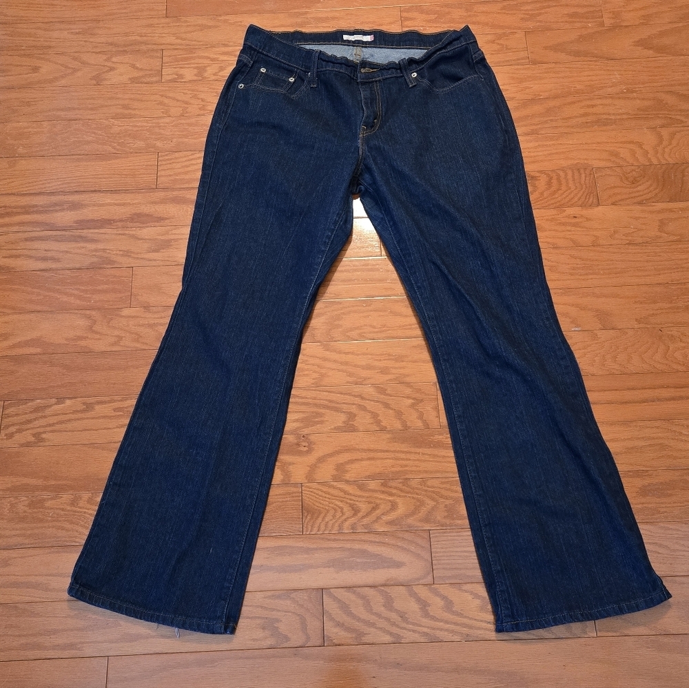 Levis Curvy Cut Women's Blue Jeans